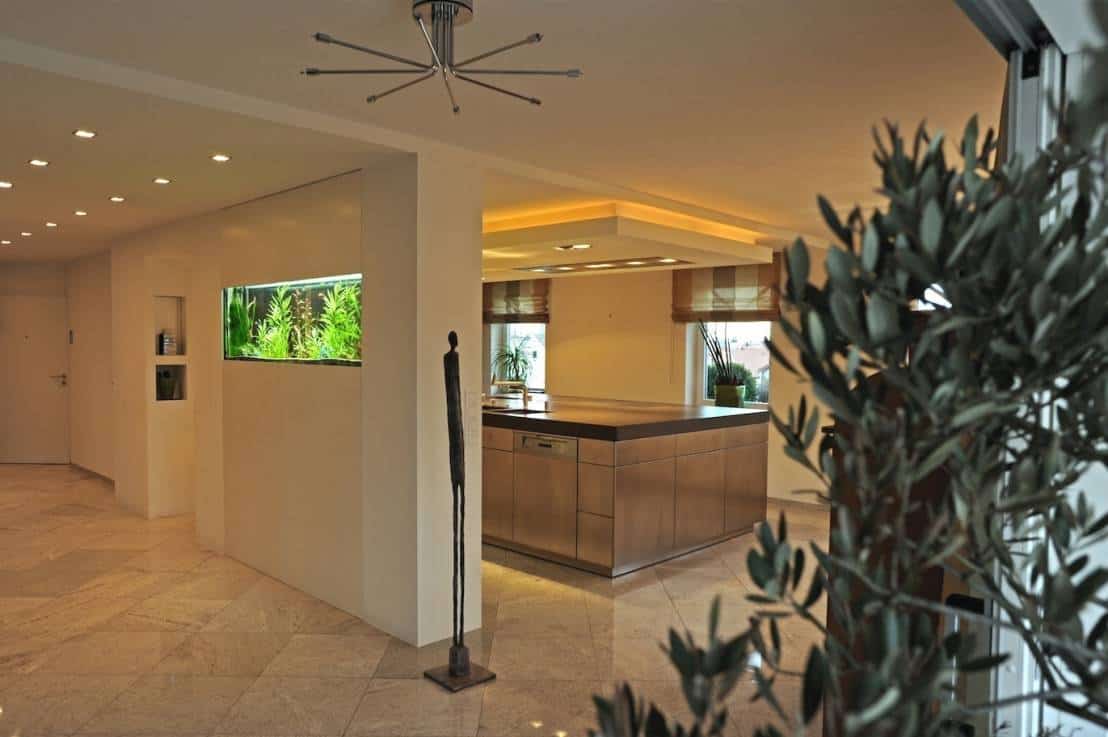 Eingelassene Aquarien homify.de - ARCHITEKTURSTUDIO-FISCHER