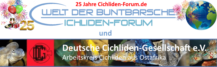 Partnerschaft DCG und Cichliden Forum. Foto: Manfred Dietz