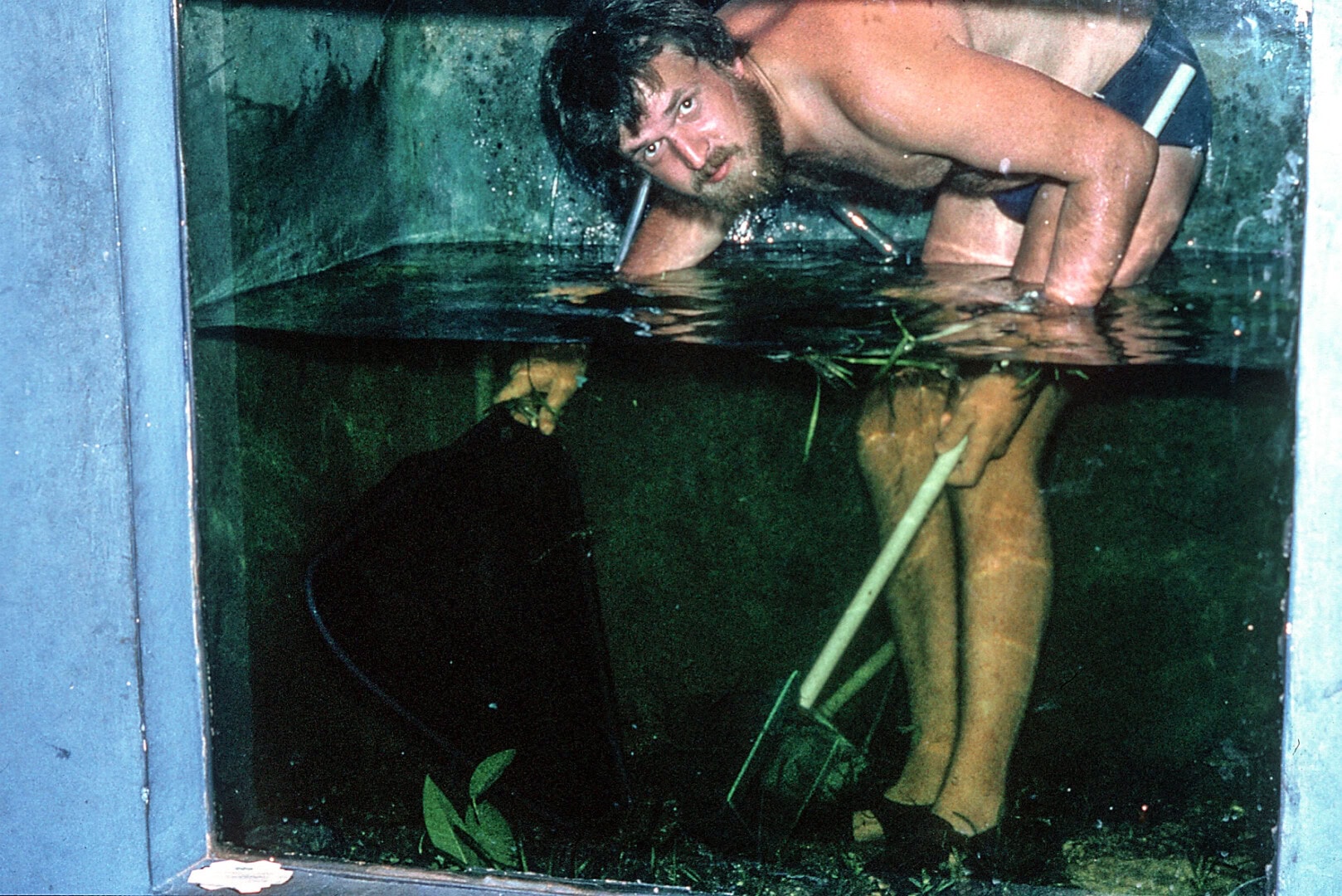 1983 war der Vollblutaquarianer auf einer von insgesamt rund 20 Fangreisen und bei Exporteuren, hier in Mexiko. Foto: privat