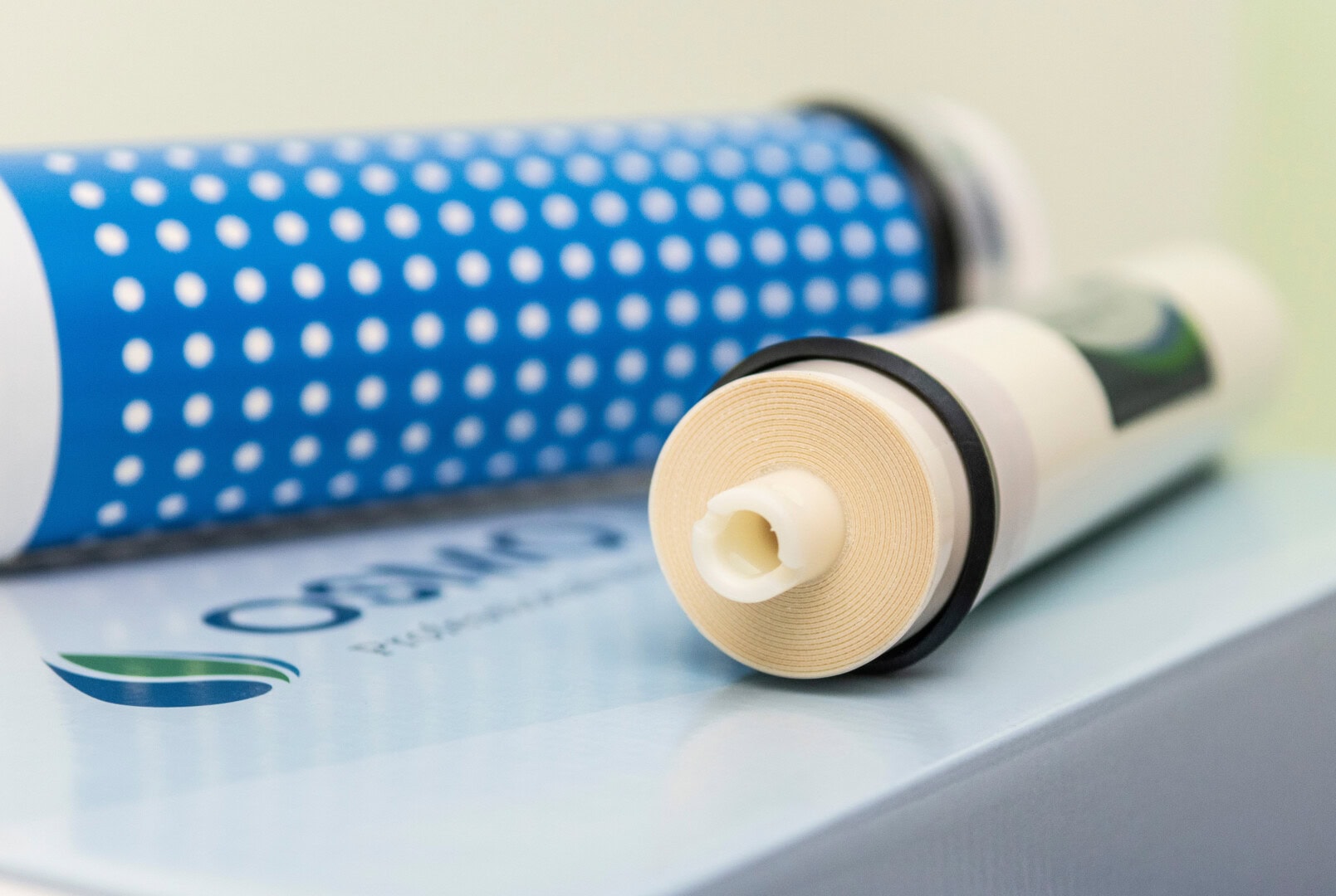 Verschiedene Filtermedien befinden sich in den einfach auswechselbaren Kartuschen. Foto: Oliver Mengedoht