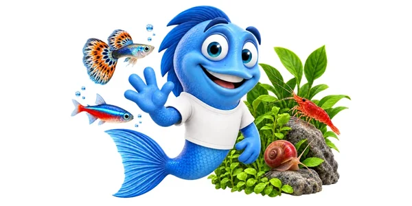 Mr. Fishy, das Maskottchen des Kids-Bereichs