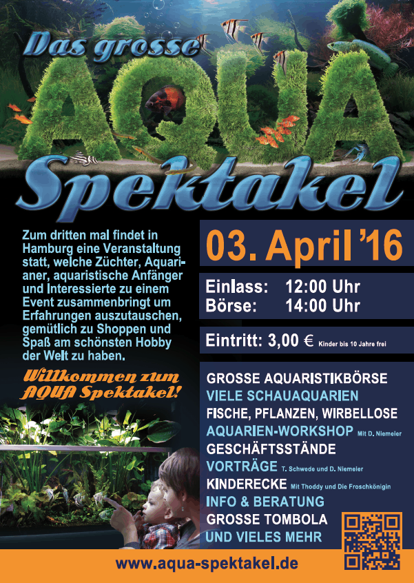 Das Grosse Aqua Spektakel - Am Sonntag den 03.04.2016