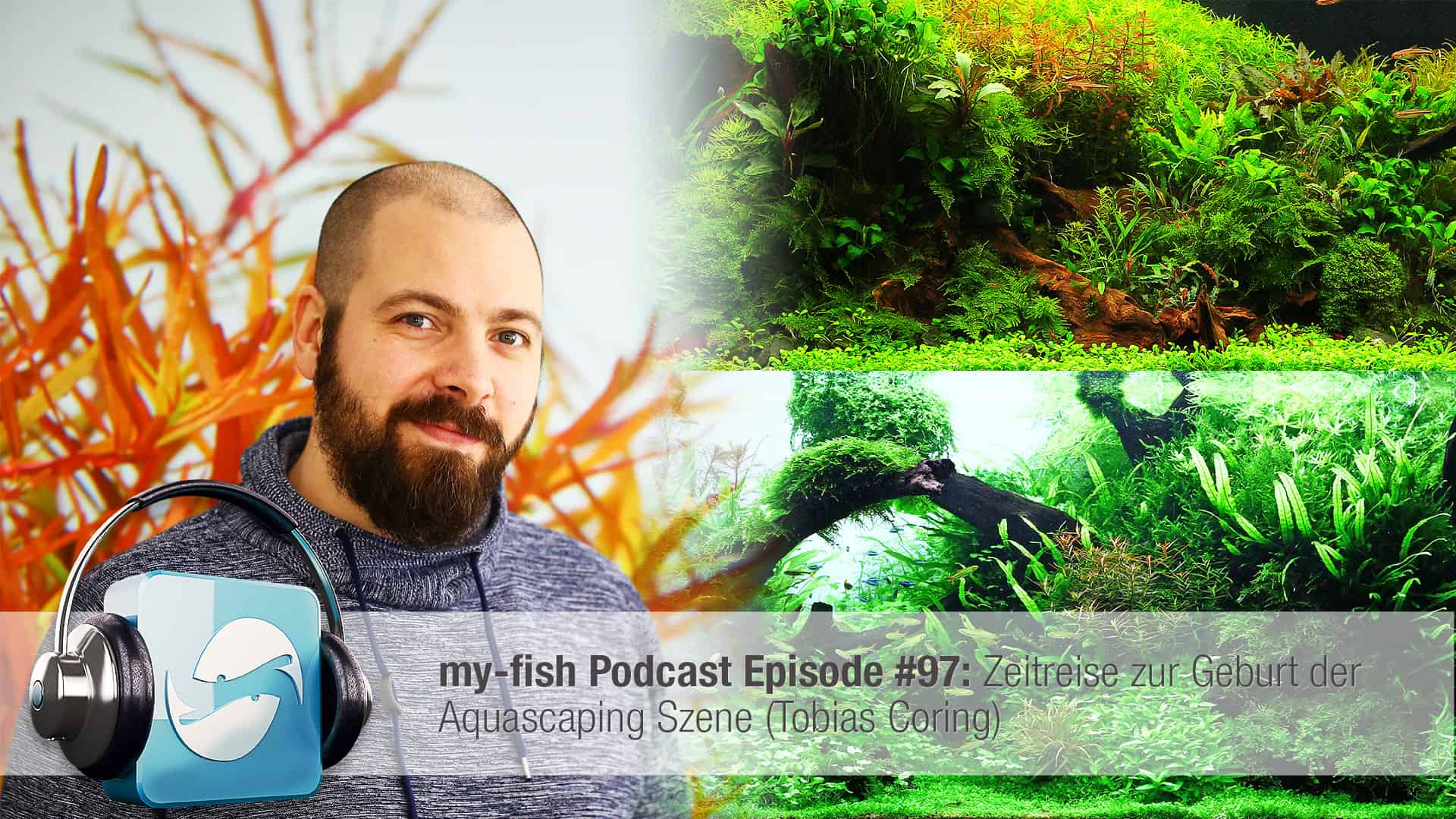Podcast Episode #97: Zeitreise zur Geburt der Aquascaping Szene (Tobias Coring)