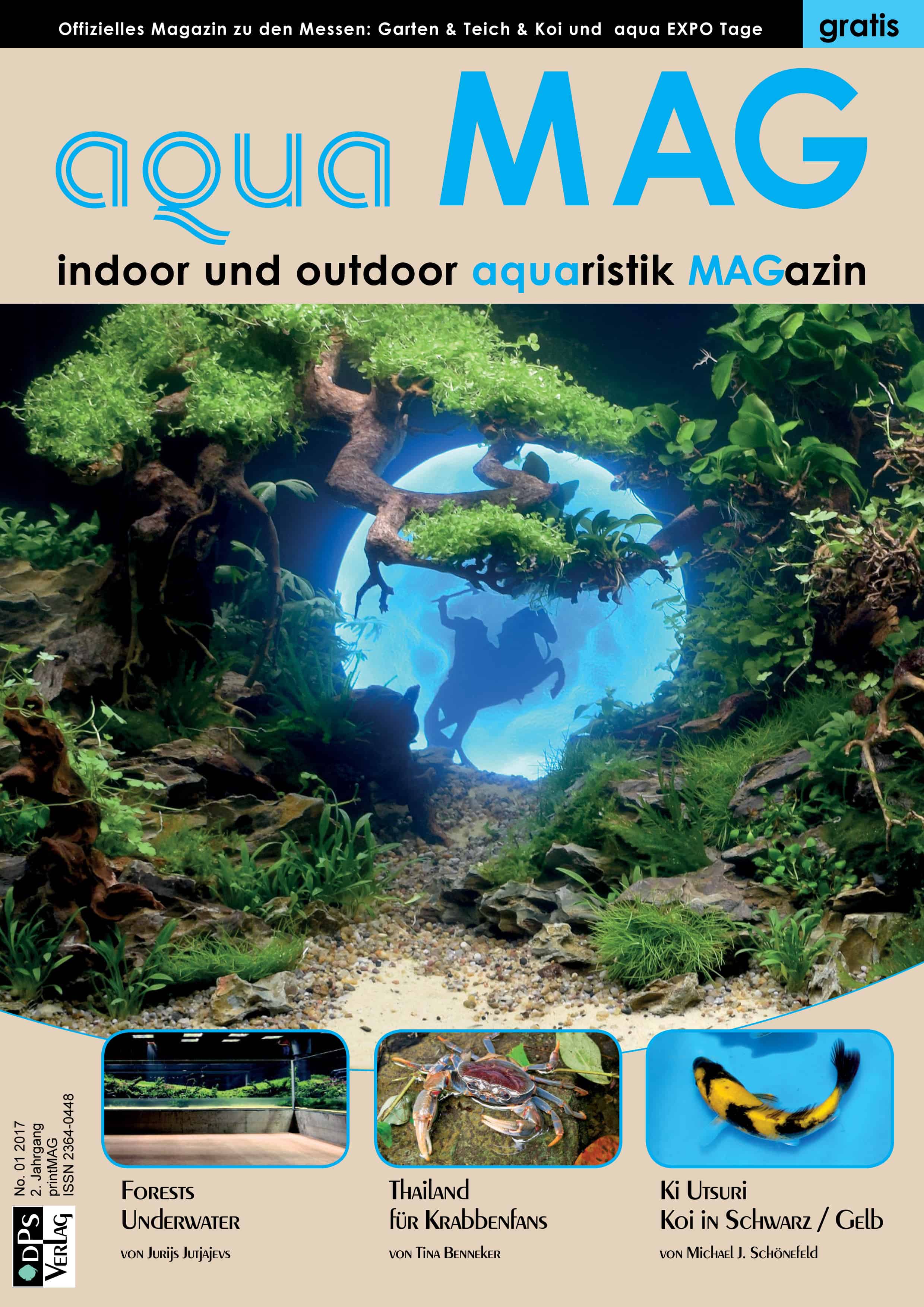 aqua MAG No 3 ist erschienen - Das Indoor und Outdoor Aquaristik MAGazin