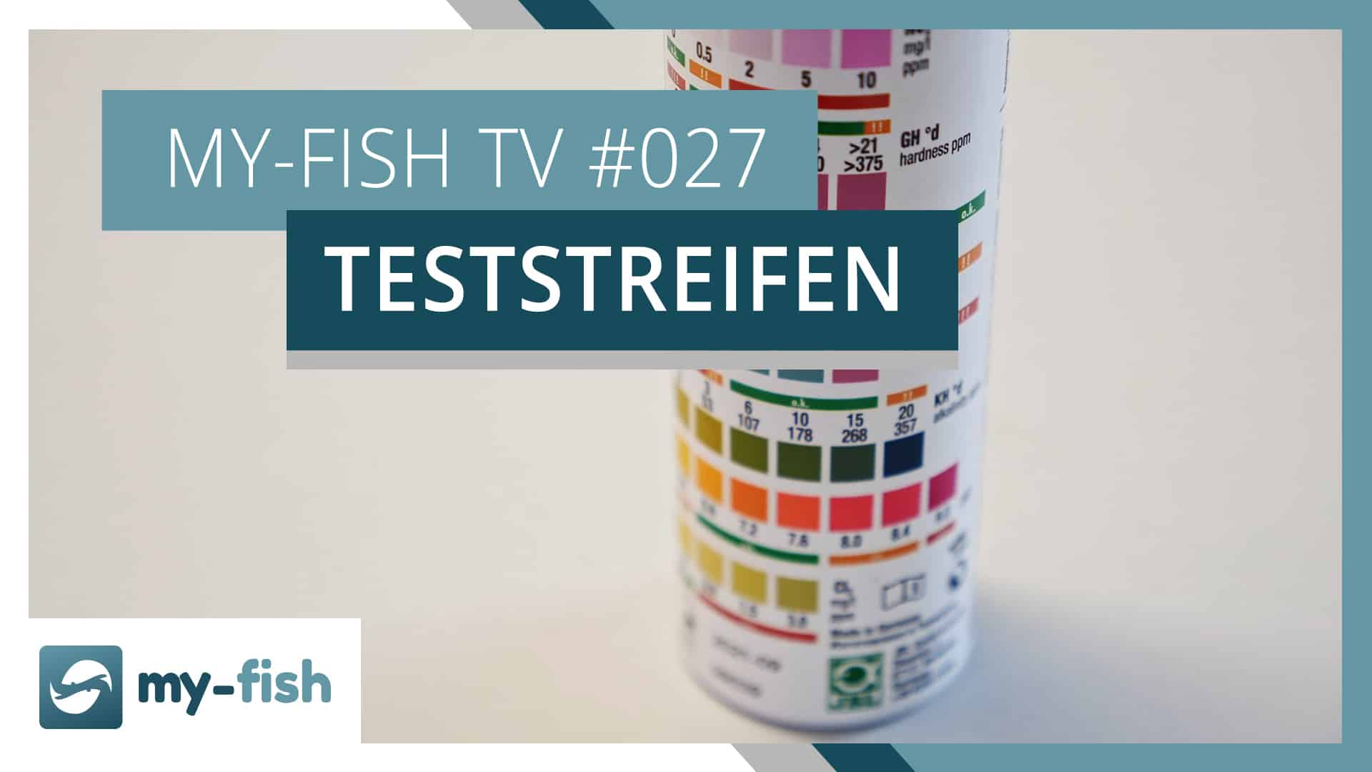 my-fish TV: Mit Teststreifen schnell die wichtigsten Wasserwerte messen