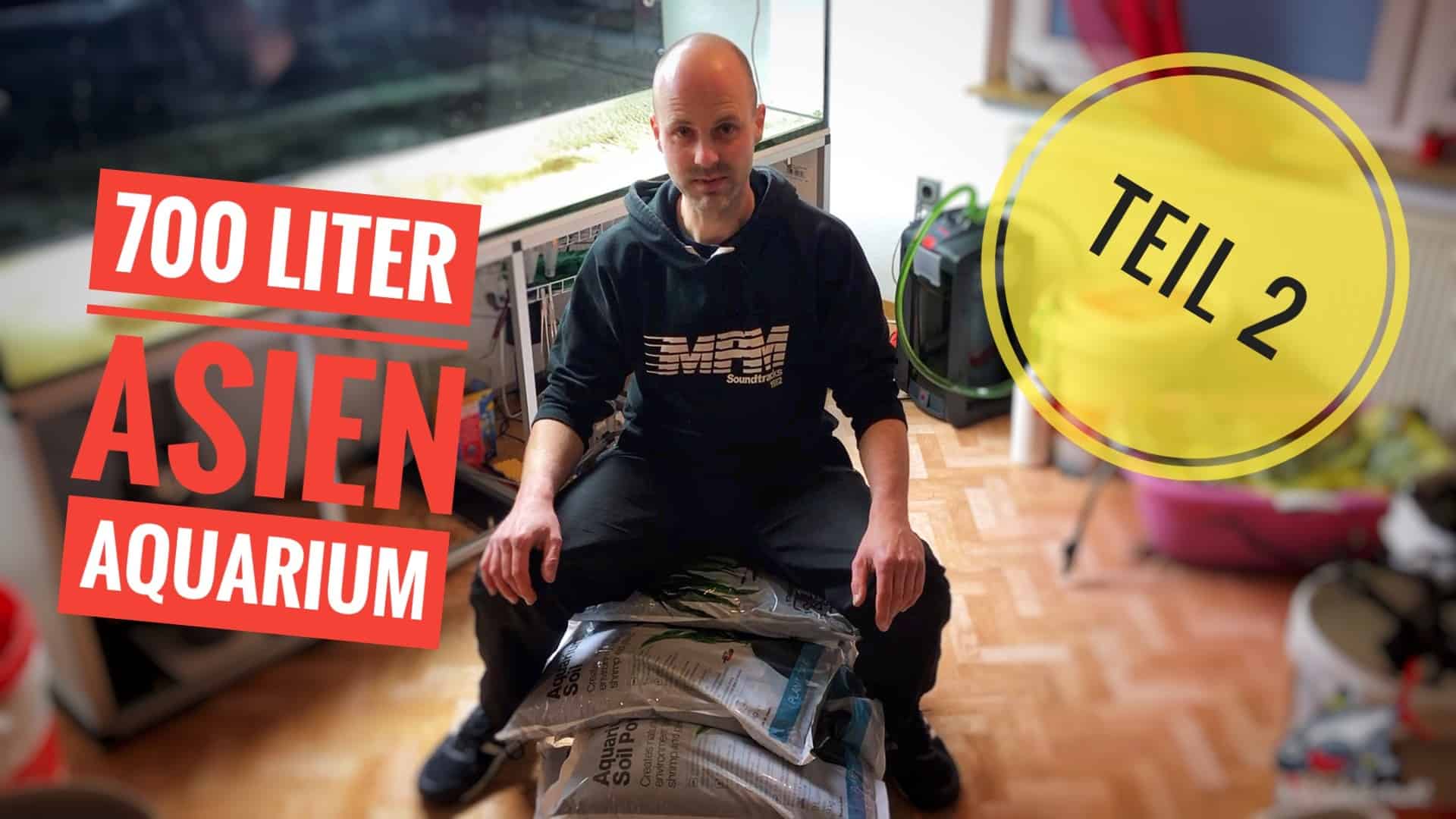 AQUaddicted! – Video Tipp: Neugestalltung eines 200cm Asien-Aquariums – Teil 2