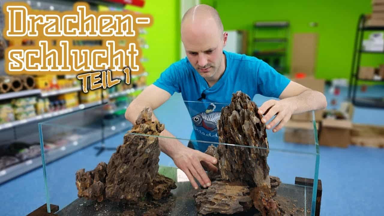 AQUaddicted! – Video Tipp: Große Steine mit Riffmörtel verkleben
