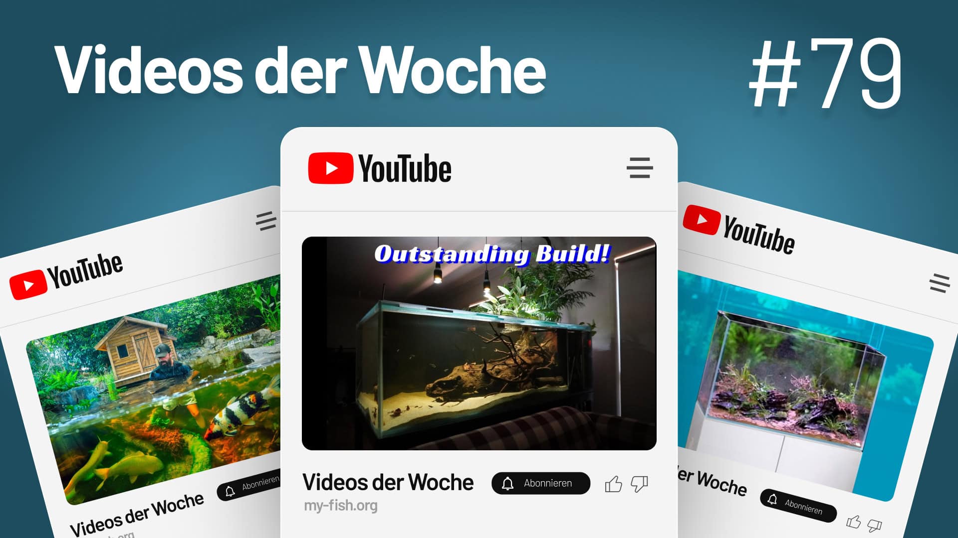 Video-Highlights der Woche – Vol. 79: Teichbau, Flussstil-Aquarium & Aquaristik-Event